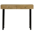 thumbnail image 2 of vidaXL Table Console en Bois de Manguier Massif 102x30x79 cm, 2 of 5