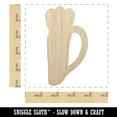 thumbnail image 2 of Archer Quiver with Arrows Archery Wood Shape Unfinished Piece Cutout Craft DIY Projects - 4.70 Inch Size - 1/4 Inch Thick, 2 of 7