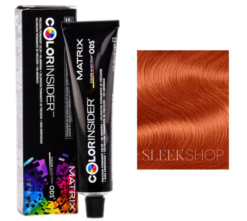 7RC Dark Blonde Red Copper , Matrix Color Insider AmmoniaFree