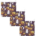 thumbnail image 7 of Dreamtimes 3 PCS Spooky Ghost Pumpkin Baby Muslin Washcloths, Hello Halloween Face Towel Burp Cloths Ultra Soft Absorbent Cotton Bath Wipes Towels for Newborn Boys Girls, 7 of 7