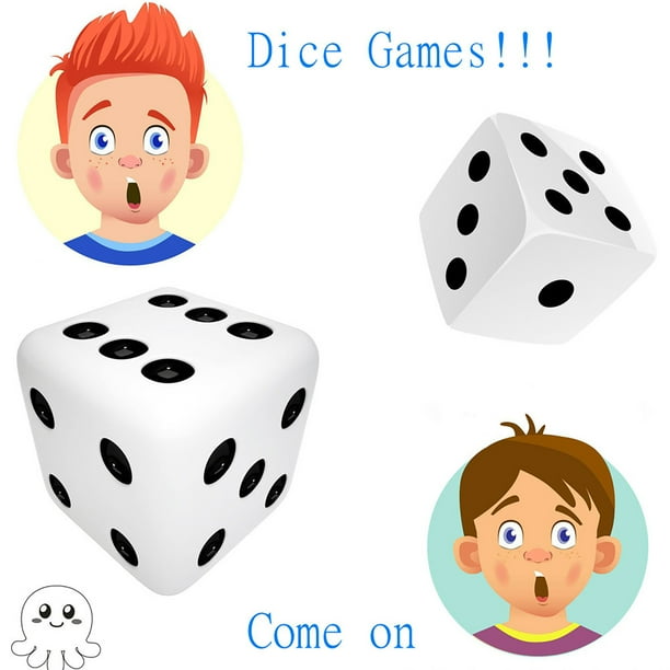Dice Toy Party Mini Game *8*8MM For Children Education