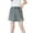 Light Blue, variant on KAUOD Girls Side Slit High-Waisted Jean Skorts 2025 Trendy Stretchy Cargo Skirt Kids Aesthetic Vintage Skirts Shorts