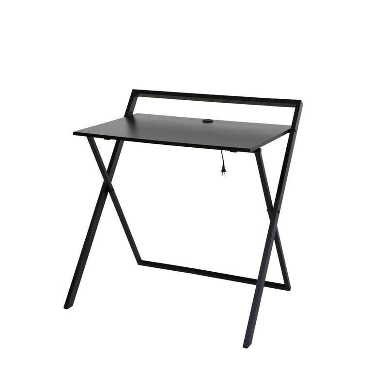 Naruka Writing Desk Folding Built in USB Port