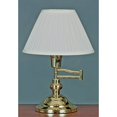 thumbnail image 2 of Kenroy Home 30163 Classic Swing Arm Desk Lamp- Polished Brass Finish, 2 of 3
