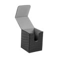 thumbnail image 3 of Lipstore Card Deck Box Cards Case Container Game Card Storage Organizer for 210 Cards Black, 3 of 8