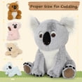 thumbnail image 2 of Animal de peluche Karister con 4 koalas bebés de 45 cm, 2 of 9