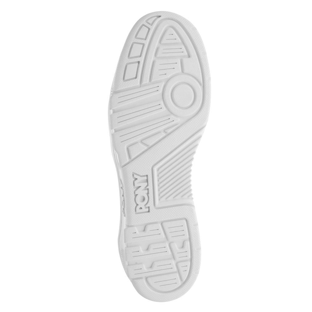 Mens Pony M100 Shoe Size: 9 White Mono Basketball