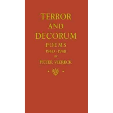 Terror and Decorum : Poems, 1940-1948