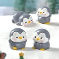 thumbnail image 7 of ACDANC Farm Animal Toys,Fun Penguin Collectibles Animal Toys,Small Room Accents Shelf Decor,Style4,1.3*0.87*0.71in, 7 of 7