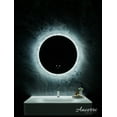 thumbnail image 2 of Frysta 30 in. Round LED Frameless Mirror with Dimmer and Defogger, 2 of 9