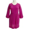 Women's Plus Belted Scoop Sweater Dress