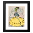 thumbnail image 2 of Charles Henry Bennett 12x14 Black Modern Framed Museum Art Print Titled - The Daw in Borrowed Plumes (1857), 2 of 5