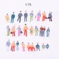 thumbnail image 6 of LeeQinersw Miniature Figures Photography Props Decoration Small Collections Mini Models 26pcs 25mm, 6 of 9