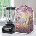thumbnail image 5 of HELLHERO White Horse Food Processor Cover for Home Kitchen Not Easy to Fade, 5 of 6