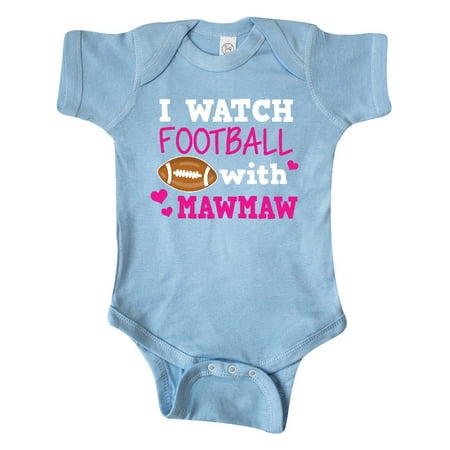 

Inktastic I Watch Football with My Mawmaw Gift Baby Girl Bodysuit