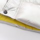 thumbnail image 4 of Gibobby Chamarra niñaChaqueta de plumón para niños, chaqueta acolchada con capucha de invierno, chaqueta acolchada de longitud media para niños y niñas(Blanco, 8-9 Años), 4 of 5