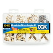 OOK Picture Hanging Kit, All-Inclusive, 10-100lb, 48 Pieces