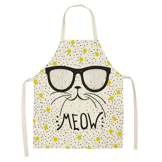 Tablier de Cuisine, Mignon Animal de Dessin Animé Chat Tablier Imperméable Tablier de Cuisine Performance Prouvée