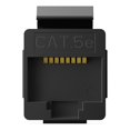 thumbnail image 2 of Labymos Câble Réseau CAT5 Coupleur RJ45 Connecteur Cat5e LAN Plaqué Or Modulaire (Noir), 2 of 7