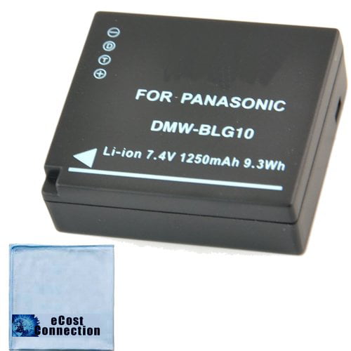 2x Batteria Patona 600mAh li-ion per Panasonic Lumix DMC-GM5,DMC-GX7,DMC-LX15 