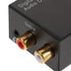 thumbnail image 4 of Convertidor de audio digital coaxial y óptico a analógico portátil con conector de 3,5 mm para cine en casa y sistemas de sonido Práctico convertidor de audio, 4 of 8