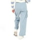 thumbnail image 3 of Pantalón Para Mujer Con Doble Bolsa Lateral Y Pinzas Quarry Color Azul, 3 of 4