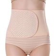 thumbnail image 1 of Cinturón para envolver el vientre posparto, faja abdominal, posparto, posparto, transpirable, elástico, soporte posparto ajustable, 1 of 5