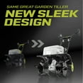 thumbnail image 6 of Sun Joe 48V Cordless Garden Tiller and Soil Cultivator, Battery Powered Tool, 14"W x 7"D, 6 of 12