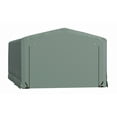 thumbnail image 6 of Sheltertube Wind And Snow-Load Rated Garage, 12X27X8 Green, 6 of 12