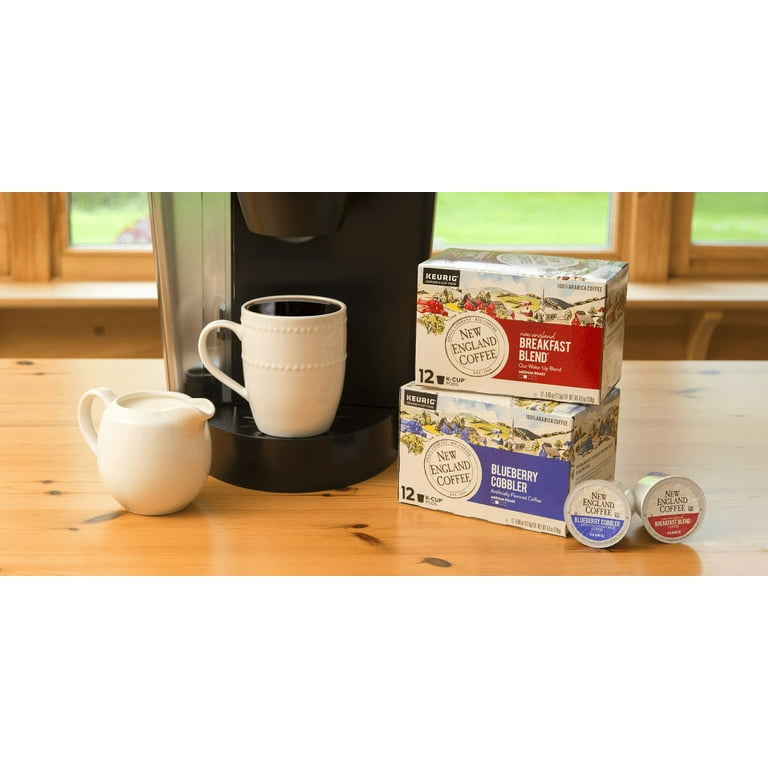New England Coffee, K-Cup Pods, Blueberry Cobbler, 12 count - Walmart.com