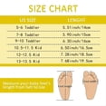 thumbnail image 7 of Hobibear Garden Clog Toddler Slip on Beach Slipper Sandals(Toddler/Little Kids/Big Kids)Yellow 5-6, 7 of 7