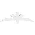 thumbnail image 2 of 72"W x 21"H x 6"D x 6"F, 7/12 Pitch, Davenport Architectural Grade PVC Gable Bracket, 2 of 8
