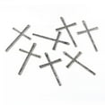 thumbnail image 2 of GKNET 10x Tibetan Style Alloy Cross Large Pendants Antique Silver 61.5mm hole 2mm, 2 of 4