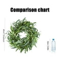 thumbnail image 7 of O Leaf Wreath, 24Inch Artificial Greenery Wreath With Os For Front Door, Wall Decor, Spring, Summer, Farmhouse, Home, Indoor, Outdoor, 7 of 7