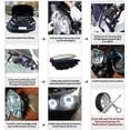 thumbnail image 4 of Car Clear Headlight Lens Cover Replacement Headlight Headlight Shell Cover for W639 2004-2010 Left, 4 of 5