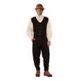 thumbnail image 1 of Bristol Novelty - Camiseta sin Mangas Steampunk para Hombre (Negro), 1 of 2