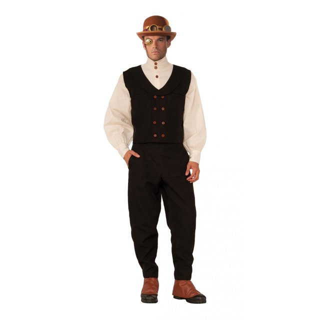 Bristol Novelty - Camiseta sin Mangas Steampunk para Hombre (Negro)