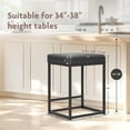 24 Inch Counter Height Bar Stools Upholstered Bar Stools for Kitchen