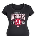 thumbnail image 3 of Marvel The Avengers - Property Of - Maternity Scoop Neck Graphic T-Shirt, 3 of 5