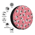 thumbnail image 4 of Balery French Bulldog Face Cubiertas para Neumáticos - Protector Resistente para Neumáticos de Camioneta, SUV, Remolque, Camper y RV-17 inch, 4 of 6