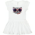 thumbnail image 3 of Inktastic 4th of July Girl Patriotic Cat Girls Baby Dress, 3 of 5
