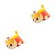 thumbnail image 1 of Ounissouiy Sándwich Fritas Donut Juguetes de peluche Muñeca de dibujos animados Estilo lindo Almohada para dormir Colección Juguetes Navidad Type1 NO1, 1 of 6