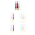 thumbnail image 2 of Minnieouse 5 Pieces Manicure Brushes Acrylic Nails Brush Art Tools Home Pen Gel Tips Salon Painting Set Liner Application Type2 NO2, 2 of 6