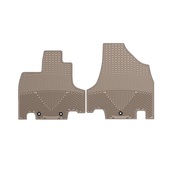 WeatherTech All-Weather Floor Mats compatible with 2011-2017 Honda Odyssey - 1st Row (Driver & Passenger), Tan