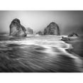 thumbnail image 3 of Anonymous 18x15 Black Modern Framed Museum Art Print Titled - Coastal Sea Stacks, 3 of 5