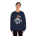 thumbnail image 3 of Microbiologist Elf Christmas Unisex Sweatshirt, S-2XL Holidays Xmas Elves, 3 of 9