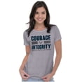 thumbnail image 3 of US Air Force Courage Integrity Women's T Shirt Ladies Tee Brisco Brands M, 3 of 5