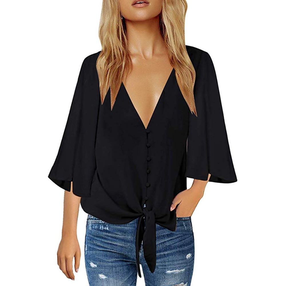 pink bell sleeve shirt