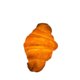 thumbnail image 2 of Croissant Night Light Lámpara LED decorativa con forma de pan que funciona con pilas para la ventana de la tienda de panadería casera Fokelyi LKX-1199, 2 of 8
