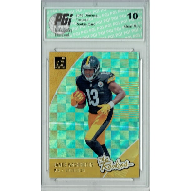 Donruss James Washington 18 Donruss R 22 The Rookies Sp Rookie Card Pgi 10 Walmart Com Walmart Com